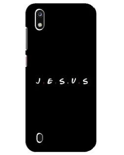 Чехол для ZTE Blade A7 (2019) с картинкой «Точки веры J.E.S.U.S.»