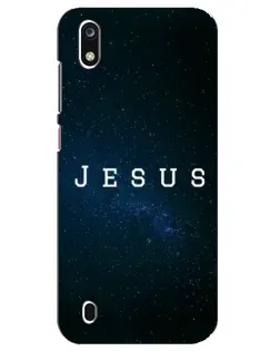 Чехол для ZTE Blade A7 (2019) с картинкой «Звездное небо Jesus»