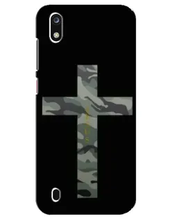 Чехол для ZTE Blade A7 (2019) с картинкой «Милитари Крест»