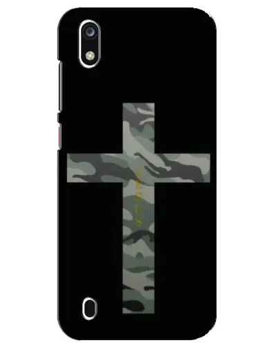 Чехол для ZTE Blade A7 (2019) с картинкой «Милитари Крест»