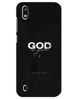 Чехол для ZTE Blade A7 (2019) с картинкой «GOD — Бог над всем»