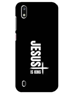 Чехол для ZTE Blade A7 (2019) с картинкой «Вертикаль веры Jesus»
