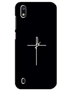 Чехол для ZTE Blade A7 (2019) с картинкой «Тонкий крест» Чехол для ZTE Blade A7 (2019) с картинкой «Тонкий крест»