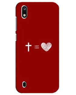 Чехол для ZTE Blade A7 (2019) с картинкой «Уравнение любви» Чехол для ZTE Blade A7 (2019) с картинкой «Уравнение любви»