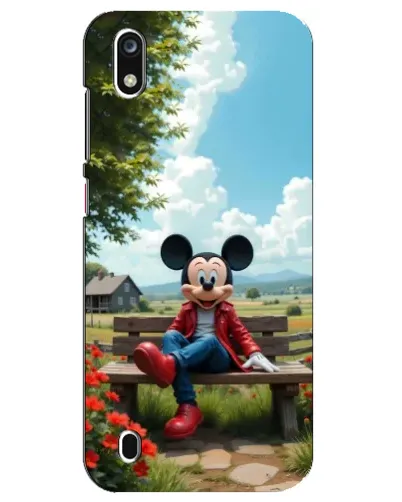 Чехол для ZTE Blade A7 (2019) с картинкой «Микки на скамейке» Чехол для ZTE Blade A7 (2019) с картинкой «Микки на скамейке»
