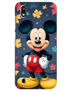 Чехол для ZTE Blade A7 (2019) с картинкой «Осенний Mickey Mouse»