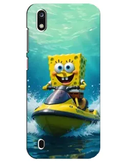 Чехол для ZTE Blade A7 (2019) с картинкой «Спанч Боб на гидроцикле» Чехол для ZTE Blade A7 (2019) с картинкой «Спанч Боб на гидроцикле»