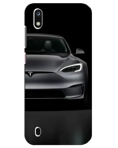 Чехол для ZTE Blade A7 (2019) с картинкой «Tesla Model S Look»
