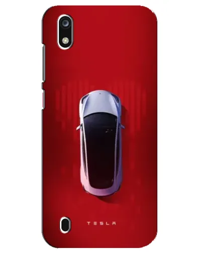 Чехол для ZTE Blade A7 (2019) с картинкой «Tesla Top View»