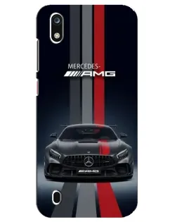 Чехол для ZTE Blade A7 (2019) с картинкой «Mercedes — белый карбон» Чехол для ZTE Blade A7 (2019) с картинкой «Mercedes — белый карбон»