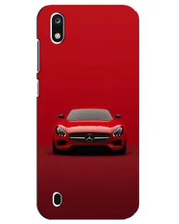 Чехол для ZTE Blade A7 (2019) с картинкой «Красный Mercedes AMG»