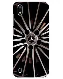 Чехол для ZTE Blade A7 (2019) с картинкой «Диск Mercedes»