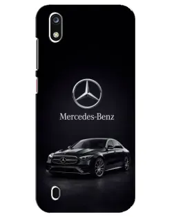 Чехол для ZTE Blade A7 (2019) с картинкой «Mercedes — решетка радиатора»