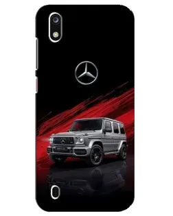 Чехол для ZTE Blade A7 (2019) с картинкой «Mercedes G-Class красный»