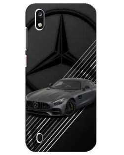 Чехол для ZTE Blade A7 (2019) с картинкой «Mercedes AMG — графика»
