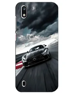 Чехол для ZTE Blade A7 (2019) с картинкой «Гоночный Mercedes AMG»
