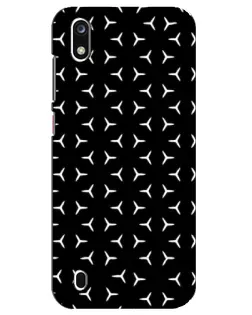 Чехол для ZTE Blade A7 (2019) с картинкой «Mercedes паттерн звезд»