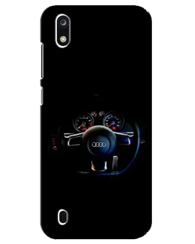 Чехол для ZTE Blade A7 (2019) с картинкой «Салон Audi — руль» Чехол для ZTE Blade A7 (2019) с картинкой «Салон Audi — руль»