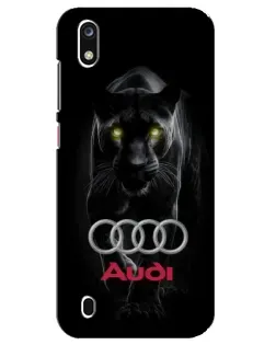 Чехол для ZTE Blade A7 (2019) с картинкой «Пантера и Audi» Чехол для ZTE Blade A7 (2019) с картинкой «Пантера и Audi»