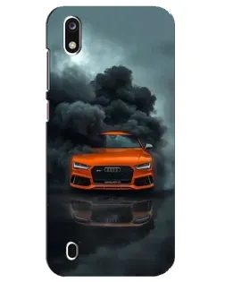 Чехол для ZTE Blade A7 (2019) с картинкой «Audi в облаках дыма» Чехол для ZTE Blade A7 (2019) с картинкой «Audi в облаках дыма»