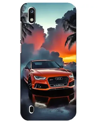 Чехол для ZTE Blade A7 (2019) с картинкой «Audi — закат» Чехол для ZTE Blade A7 (2019) с картинкой «Audi — закат»