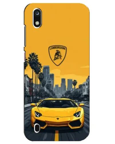 Чехол для ZTE Blade A7 (2019) с картинкой «Желтый Lamborghini город» Чехол для ZTE Blade A7 (2019) с картинкой «Желтый Lamborghini город»