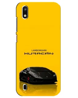 Чехол для ZTE Blade A7 (2019) с картинкой «Lamborghini Huracan черный»