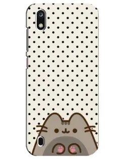 Чехол для ZTE Blade A7 (2019) с картинкой «Пушин в горошек»