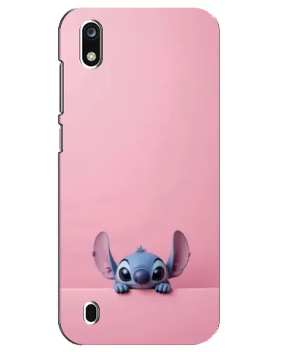 Чехол для ZTE Blade A7 (2019) с картинкой «Stitch выглядывает»