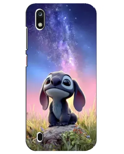 Чехол для ZTE Blade A7 (2019) с картинкой «Стич на рассвете»