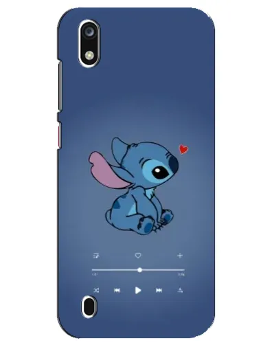 Чехол для ZTE Blade A7 (2019) с картинкой «Музыкальный Stitch»