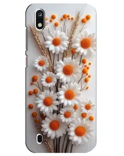 Чохол для ZTE Blade A7 (2019) з картинкою «Білі сухоцвіти»