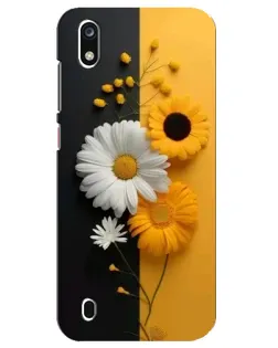Чохол для ZTE Blade A7 (2019) з картинкою «Соняшник та ромашка»