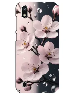 Чохол для ZTE Blade A7 (2019) з картинкою «Ніжня сакура та краплі»