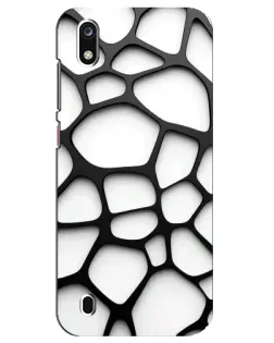 Чехол для ZTE Blade A7 (2019) с картинкой «Белая объемная сетка» Чехол для ZTE Blade A7 (2019) с картинкой «Белая объемная сетка»