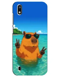 Чехол для ZTE Blade A7 (2019) с картинкой «Морская капибара» Чехол для ZTE Blade A7 (2019) с картинкой «Морская капибара»