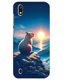 Чехол для ZTE Blade A7 (2019) с картинкой «Закат солнца с капибарой» Чехол для ZTE Blade A7 (2019) с картинкой «Закат солнца с капибарой»