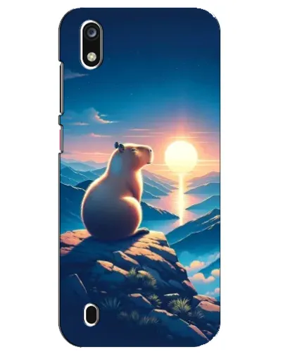 Чехол для ZTE Blade A7 (2019) с картинкой «Закат солнца с капибарой» Чехол для ZTE Blade A7 (2019) с картинкой «Закат солнца с капибарой»