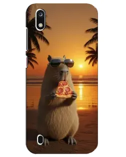 Чехол для ZTE Blade A7 (2019) с картинкой «Капибара с пиццей» Чехол для ZTE Blade A7 (2019) с картинкой «Капибара с пиццей»
