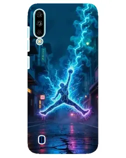 Чехол для ZTE Blade A7 (2020) с картинкой «Jordan Gold Jumpman»