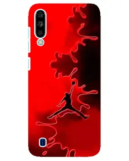 Чехол для ZTE Blade A7 (2020) с картинкой «Jordan Red Smoke»