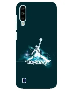 Чехол для ZTE Blade A7 (2020) с картинкой «Jordan Blue Fire»