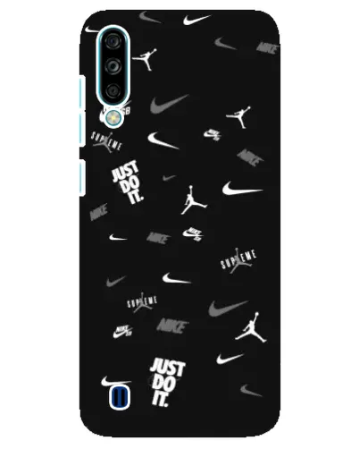 Чехол для ZTE Blade A7 (2020) с картинкой «Nike Black Pattern» Чехол для ZTE Blade A7 (2020) с картинкой «Nike Black Pattern»