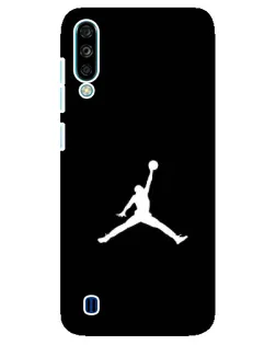 Чехол для ZTE Blade A7 (2020) с картинкой «Jordan Silhouette»