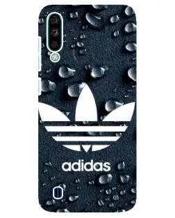 Чехол для ZTE Blade A7 (2020) с картинкой «Adidas Trefoil Blue»