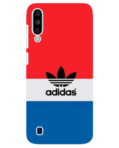 Чехол для ZTE Blade A7 (2020) с картинкой «Ретро блоки Adidas»