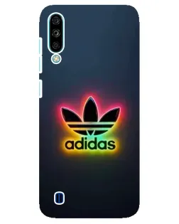 Чехол для ZTE Blade A7 (2020) с картинкой «Неоновый Adidas»