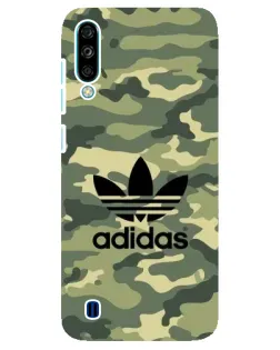 Чехол для ZTE Blade A7 (2020) с картинкой «Милитари стиль Adidas»