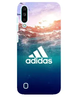 Чехол для ZTE Blade A7 (2020) с картинкой «Океанская глубина адидас»