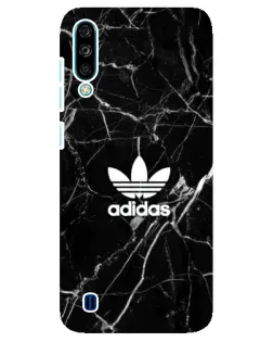 Чехол для ZTE Blade A7 (2020) с картинкой «Белый мрамор Adidas»